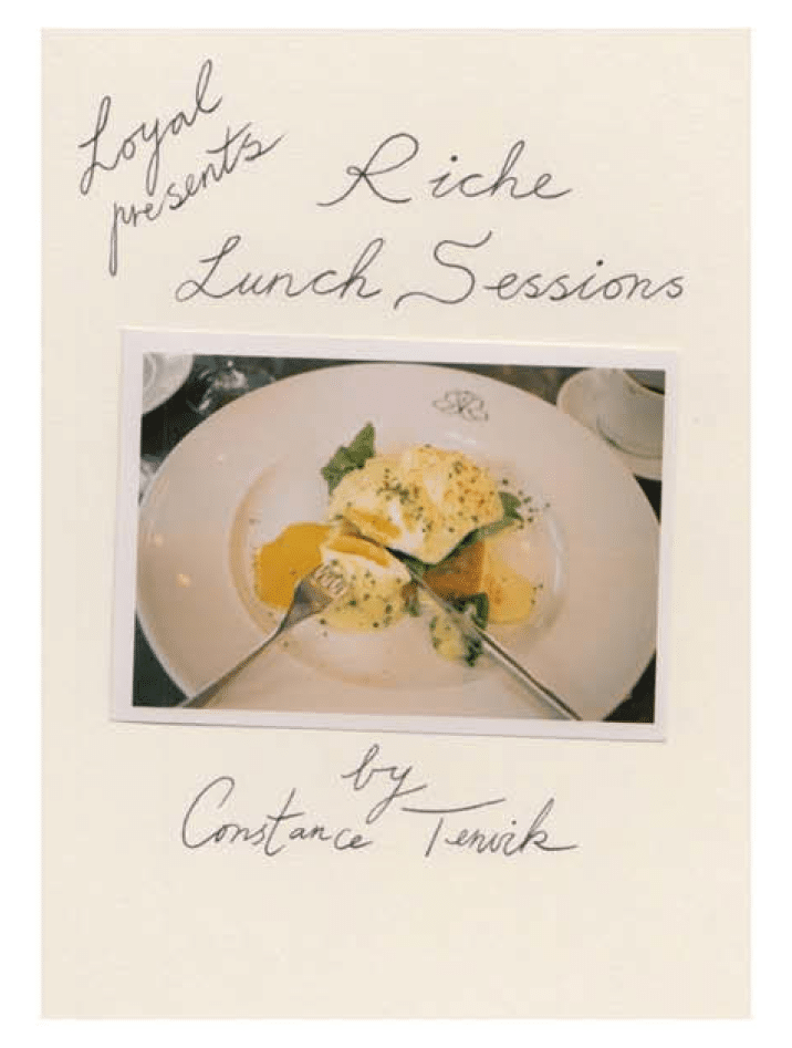 Riche lunch sessions, Constance Tenvik på Lilla Baren, Riche