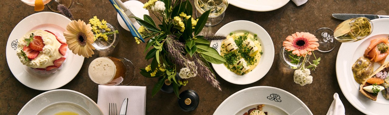 Midsommarprakt på Riche – midsommarmat och grönska