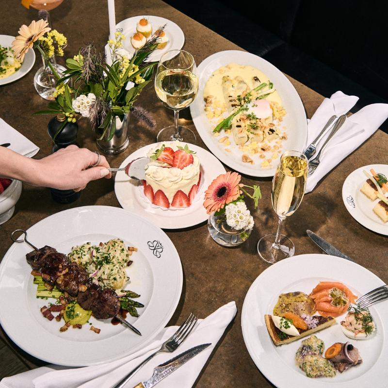 Midsommarprakt på Riche – midsommarmat och grönska