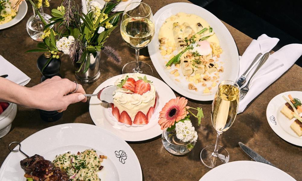 Midsommarprakt på Riche – midsommarmat och grönska